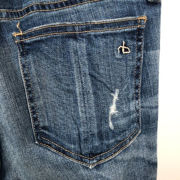 RAG‎ and Bone Cropped Raw Hem  Jeans Size 25 - Picture 5 of 9